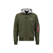 Alpha Industries MA-1 TT Hood dark green 196108-257