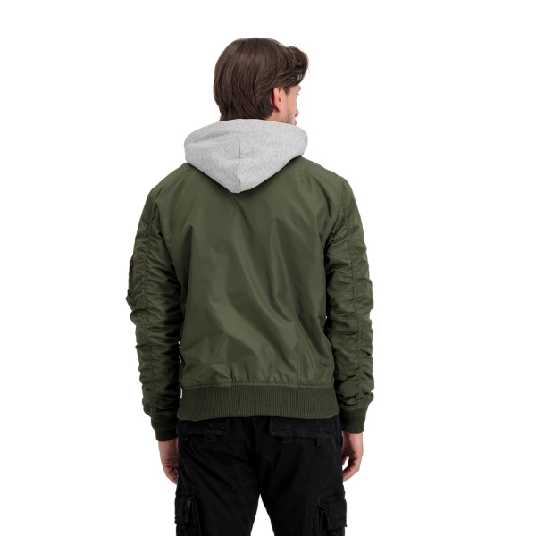 Alpha Industries MA-1 TT Hood dark green 196108-257 2