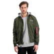 Alpha Industries MA-1 TT Hood dark green 196108-257