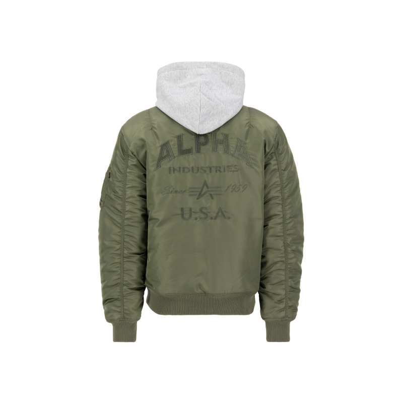 Alpha Industries MA-1 ZH Back EMB 138105-01