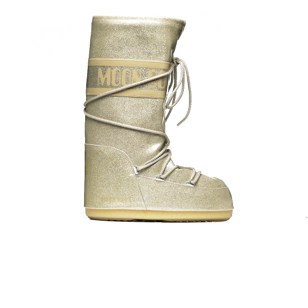MOON BOOT ICON GLITTER GOLD 80D1402850B002 2