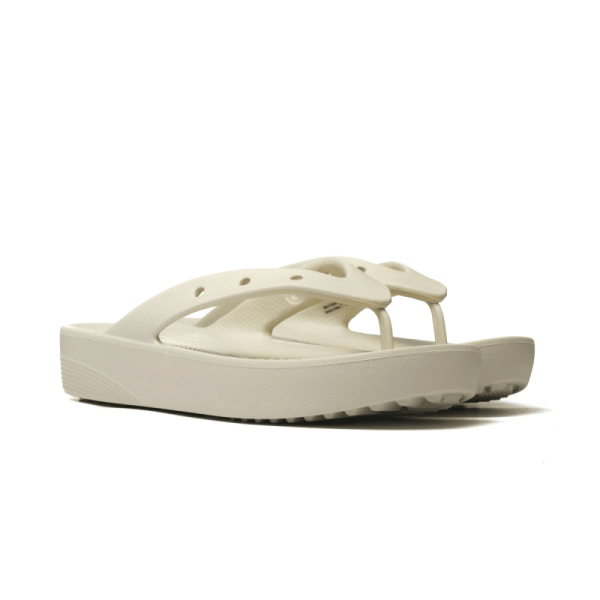 Crocs CLASSIC PLATFORM FLIP W BONE 207714-2Y2
