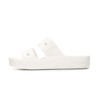 Crocs Baya Platform Sandal White 208188-100