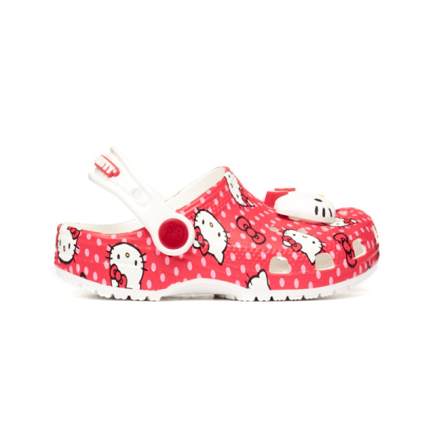 Crocs HELLO KITTY RED CLASSIC CLOG 210577-90H 2