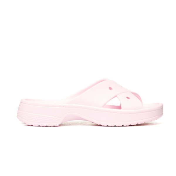 Crocs WOMENS CROSS STRAP Pink Milk 210840-6ZW 2