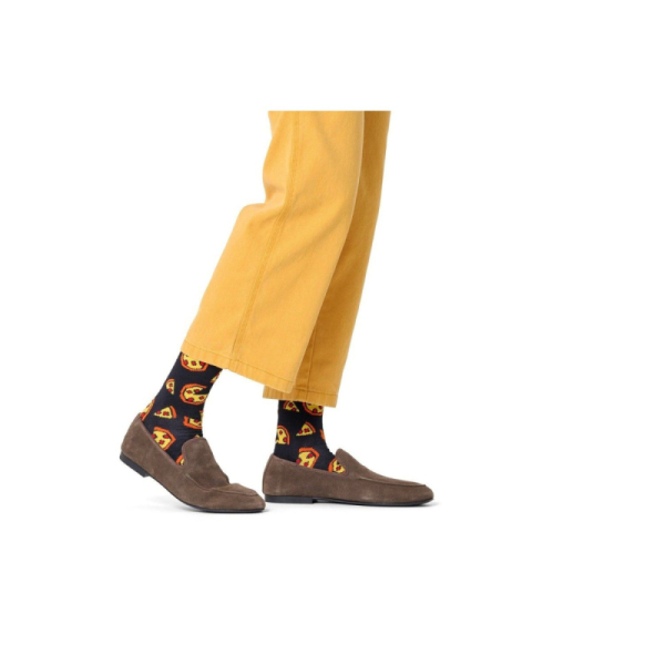 HAPPY SOCKS Pixelated Pizza Sock P003169 2
