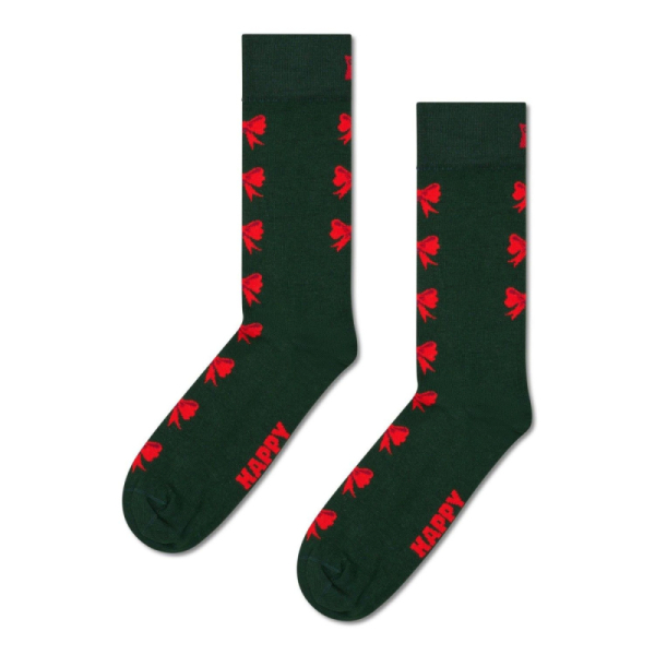 HAPPY SOCKS 2-Pack Knit And Bow P003377