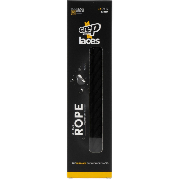 Crep Laces - Black Rope CP034 NS