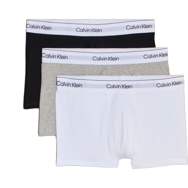 Calvin Klein 3 Pack Trunks - Icon Cotton Stretch LV00NB4392-MP1