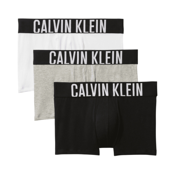 Calvin Klein 3 Pack Trunks - Intense Power Cotton 000NB3608A-MPI