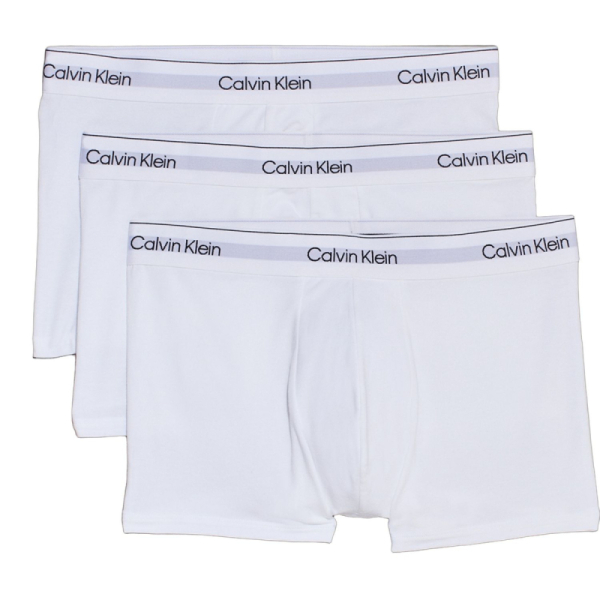 Calvin Klein 3 Pack Trunks - Icon Cotton Stretch LV00NB4392-100