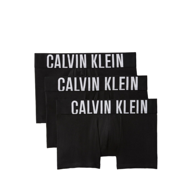 Calvin Klein 3 Pack Trunks - Intense Power Cotton 000NB3608A-UB1