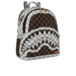 Sprayground CREAM BROWN TEAR CHECK 910B8291NSZ