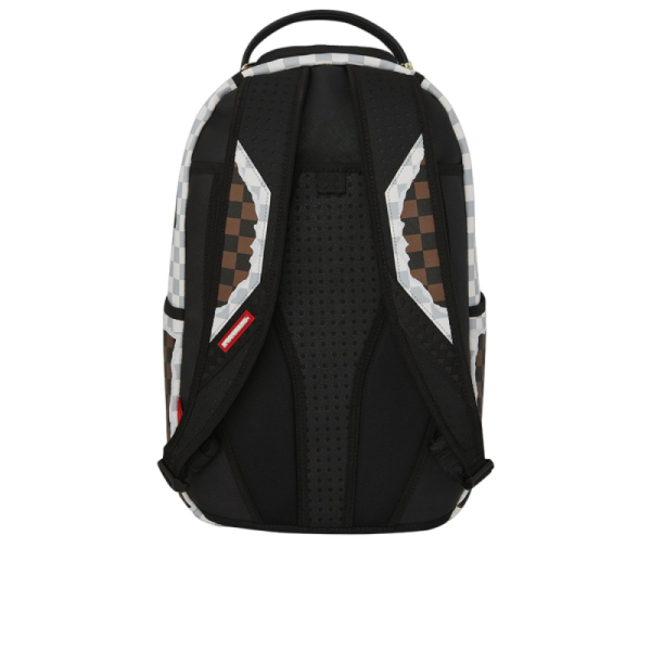 Sprayground CREAM BROWN TEAR CHECK BP 910B8290NSZ 2
