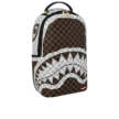 Sprayground CREAM BROWN TEAR CHECK BP 910B8290NSZ
