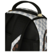 Sprayground CREAM BROWN TEAR CHECK BP 910B8290NSZ