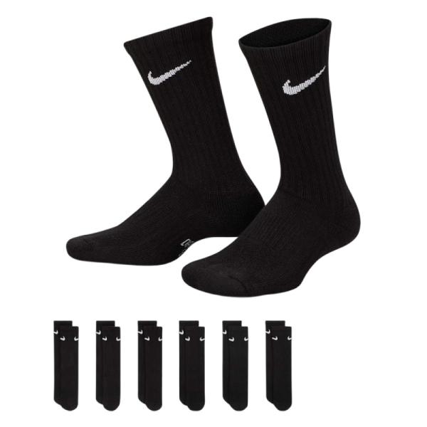 Nike Y NK EVERYDY CUSH CREW 6PR 108 SX6910-010