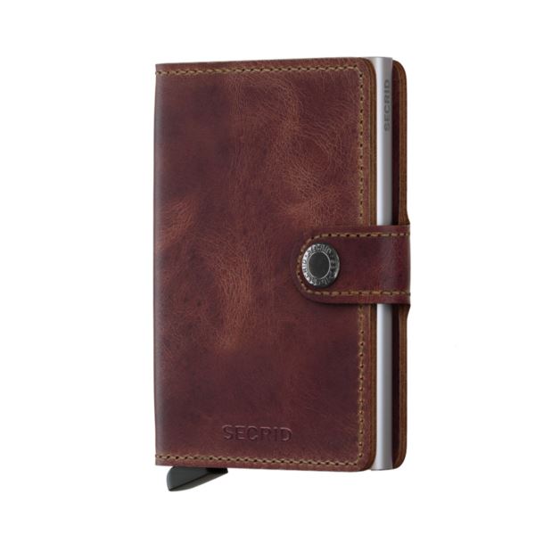 Secrid Miniwallet Vintage Brown MV-Brown