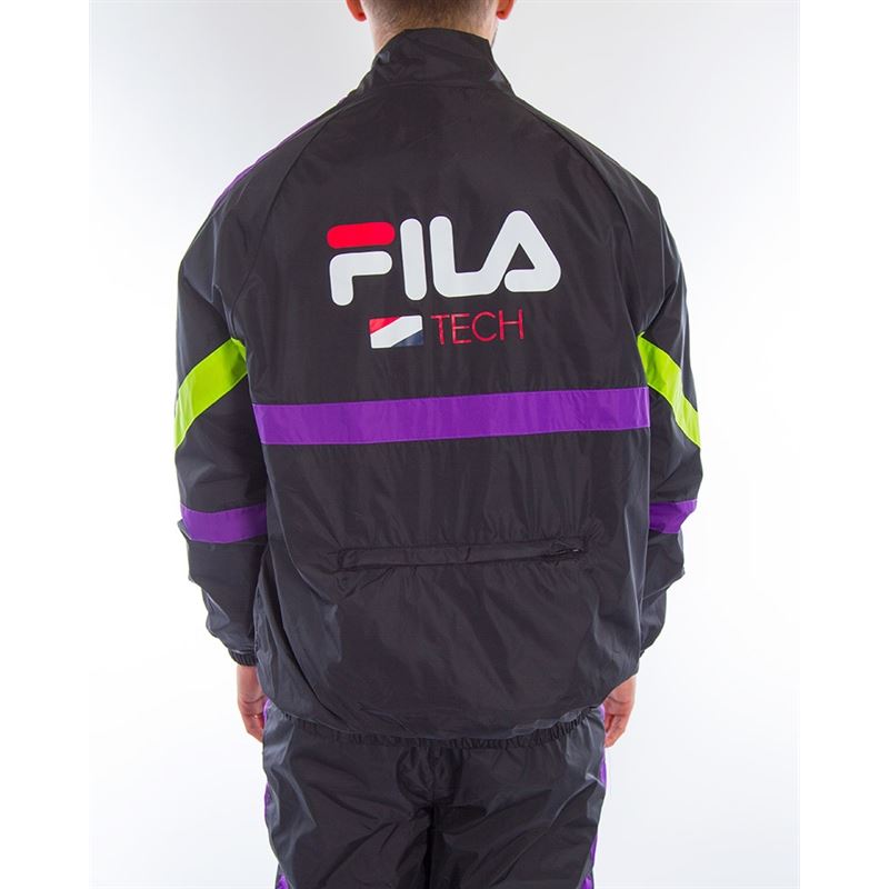 Track Jacket Filatech Tape Jacket Discount Yellow Fila Jacket