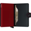 Secrid Miniwallet Matte Black & Red