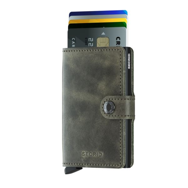 Secrid Miniwallet Vintage Olive-Black MV-Olive-Bla 2