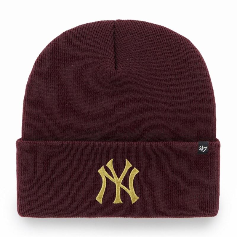 47 Brand NEW YORK YANKEES DARK MAROON