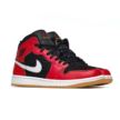 Nike Air Jordan 1 Mid Black/Fire DQ8417-006