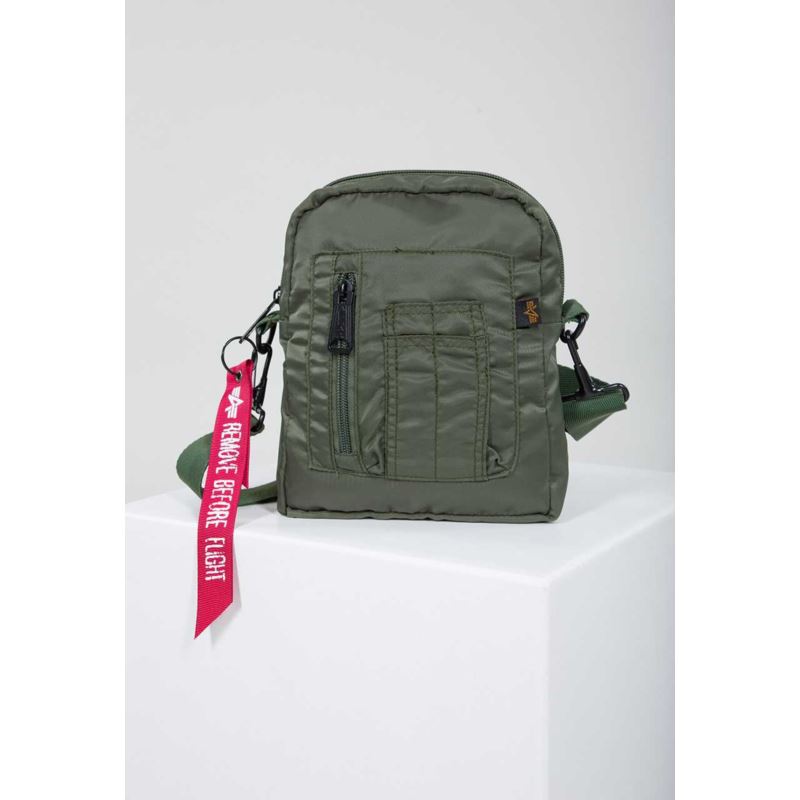 Alpha Industries Crew Carry Bag sage-green 196924-