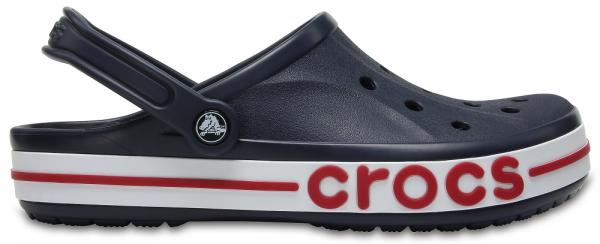 靴・ブーツ・サンダルその他 Crocs Baya Band Clog Navy 205089-4CC Crocs Bayaband Clog 205089-4CC