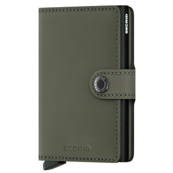 Secrid Miniwallet Matte Green-Black MM-Green-Black