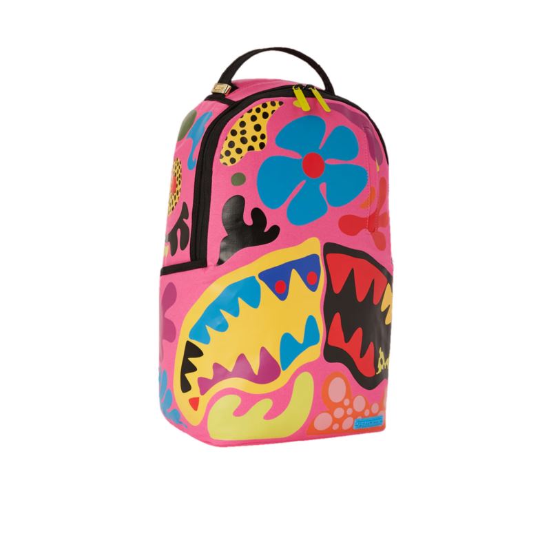 WILD FLORAL SHARK BACKPACK 910B5058NSZ