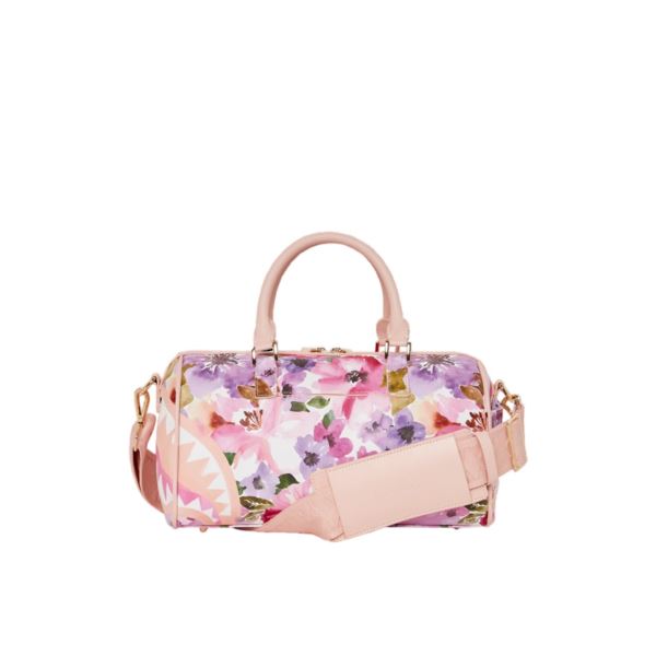 Sprayground PAINTED FLORAL SHARK MINI DUFFLE 2