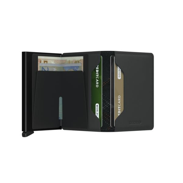 Secrid Slimwallet Stitch Linea Orange 2