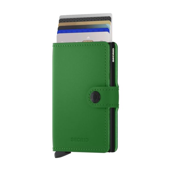 Secrid Miniwallet Matte Bright Green 2