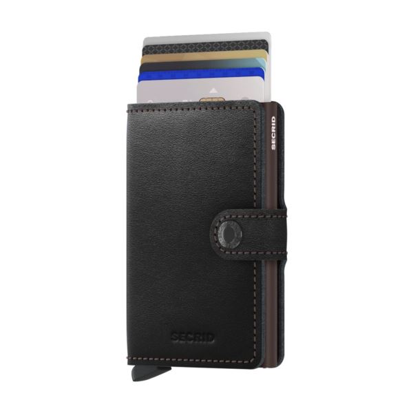 Secrid Miniwallet Original Black-Brown 2