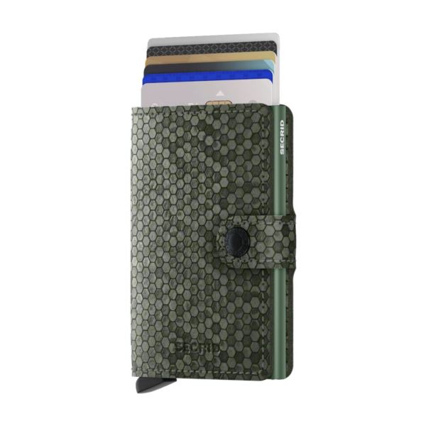 Secrid Miniwallet Hexagon Green 2