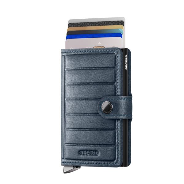 Secrid Premium Miniwallet Emboss Lines Black 2