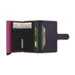 Secrid Miniwallet Matte Dark Purple-Fuchsia