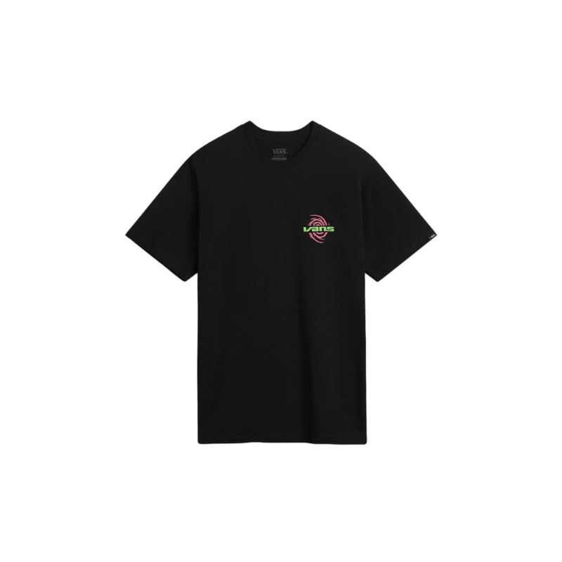 Vans WORMHOLE WARPED SS TEE Black VN000G44BLK1