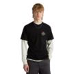 Vans WORMHOLE WARPED SS TEE Black VN000G44BLK1