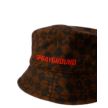 SPRAYGROUND BROWN CHECK BUCKET CAP