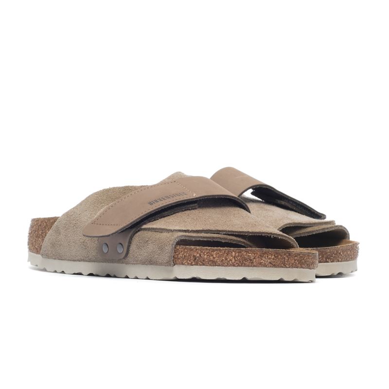 Birkenstock Kyoto LENB/LEVE Taupe 1015573