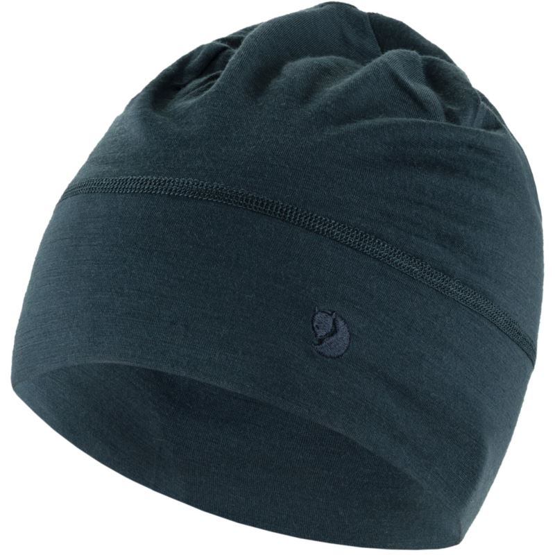 Fjallraven Abisko Lite Wool Beanie Dark Navy