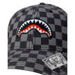 SPRAYGROUND SMOOTH CHECK CAP GREY