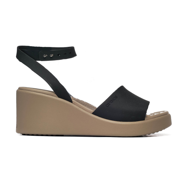 Crocs Brooklyn Ankle Strap Wedge 209406-07H 2