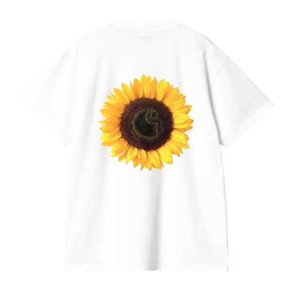 Carhartt WIP Sunflower T-Shirt White I034661-02