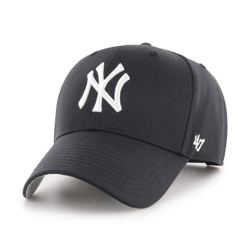 47 Brand NY YANKEES BLACK ALL B-RAC17CTP-BK
