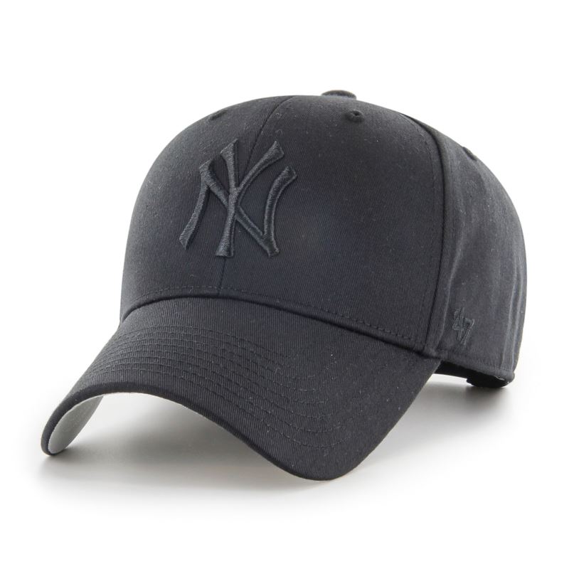 47 Brand NY YANKEES BLACK RAISED B-RAC17CTP-BKA