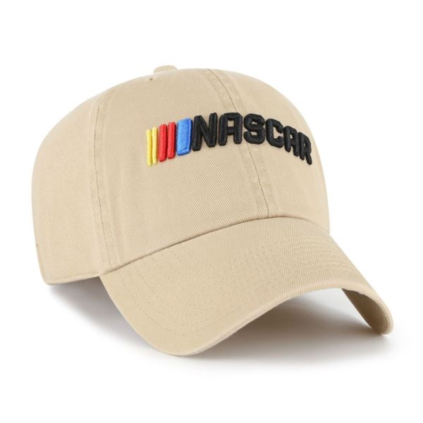 47 Brand NASCAR-NASCAR LOGO KHAKI 47 CLEAN UP 2
