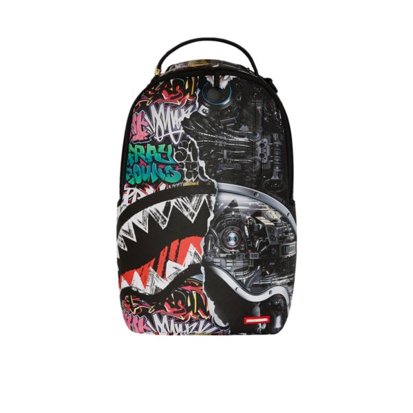 Sprayground SPLIT CYBERSHARK DLXSV 910B7126NSZ